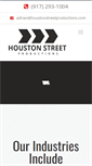 Mobile Screenshot of houstonstreetproductions.com